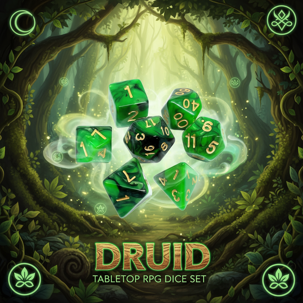 Druid Banner met productafbeeldingen